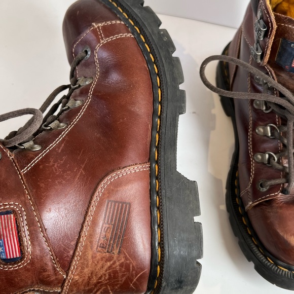 Eagle Scout mens 9 brown hiking boots… - Picture 7 of 7
